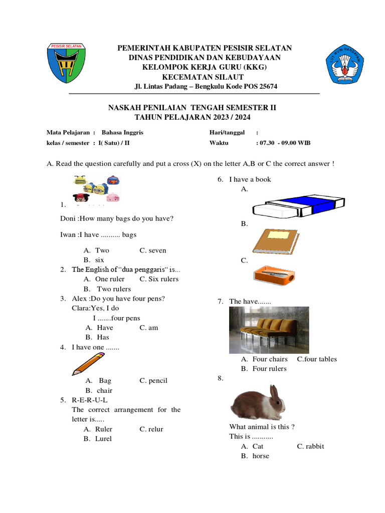 Ternyata Soal UTS Kelas 1 SD PAI Semester 1 2026 Ada Kunci Jawabannya, Wajib Dicoba!