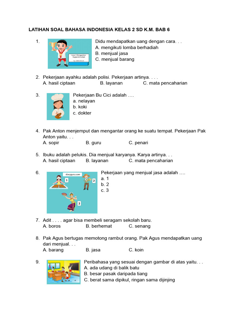 4 Contoh Soal Bahasa Indonesia Kelas 11 Semester 1 yang Pasti Keluar di STS, Ini Kunci Jawabannya