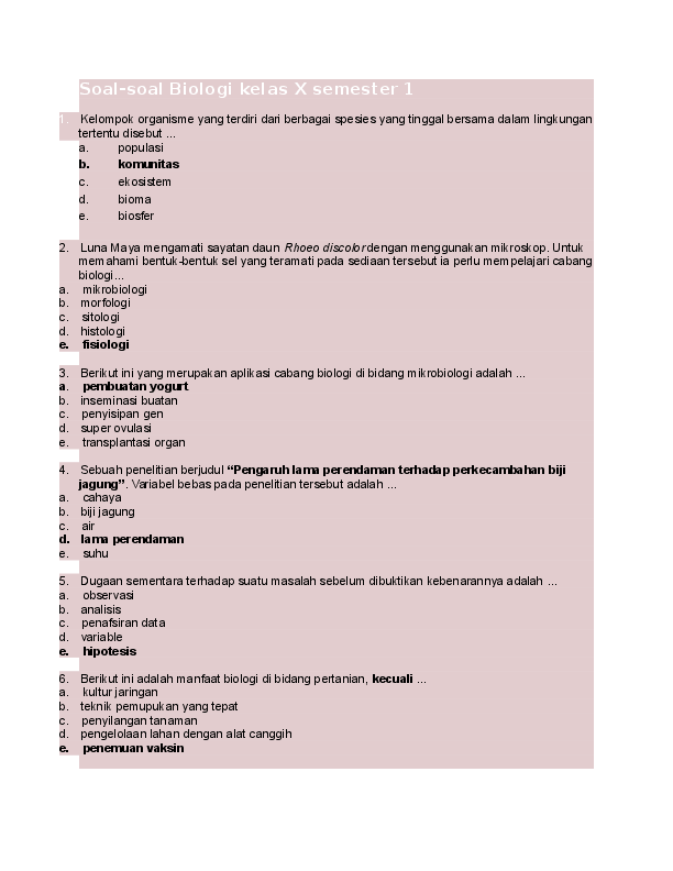 Soal Essay Klasifikasi Makhluk Hidup Kelas 7 Dan Jawabannya Tulisan Soal Essay Klasifikasi Makhluk Hidup Kelas 7 Dan Jawabannya Tulisan