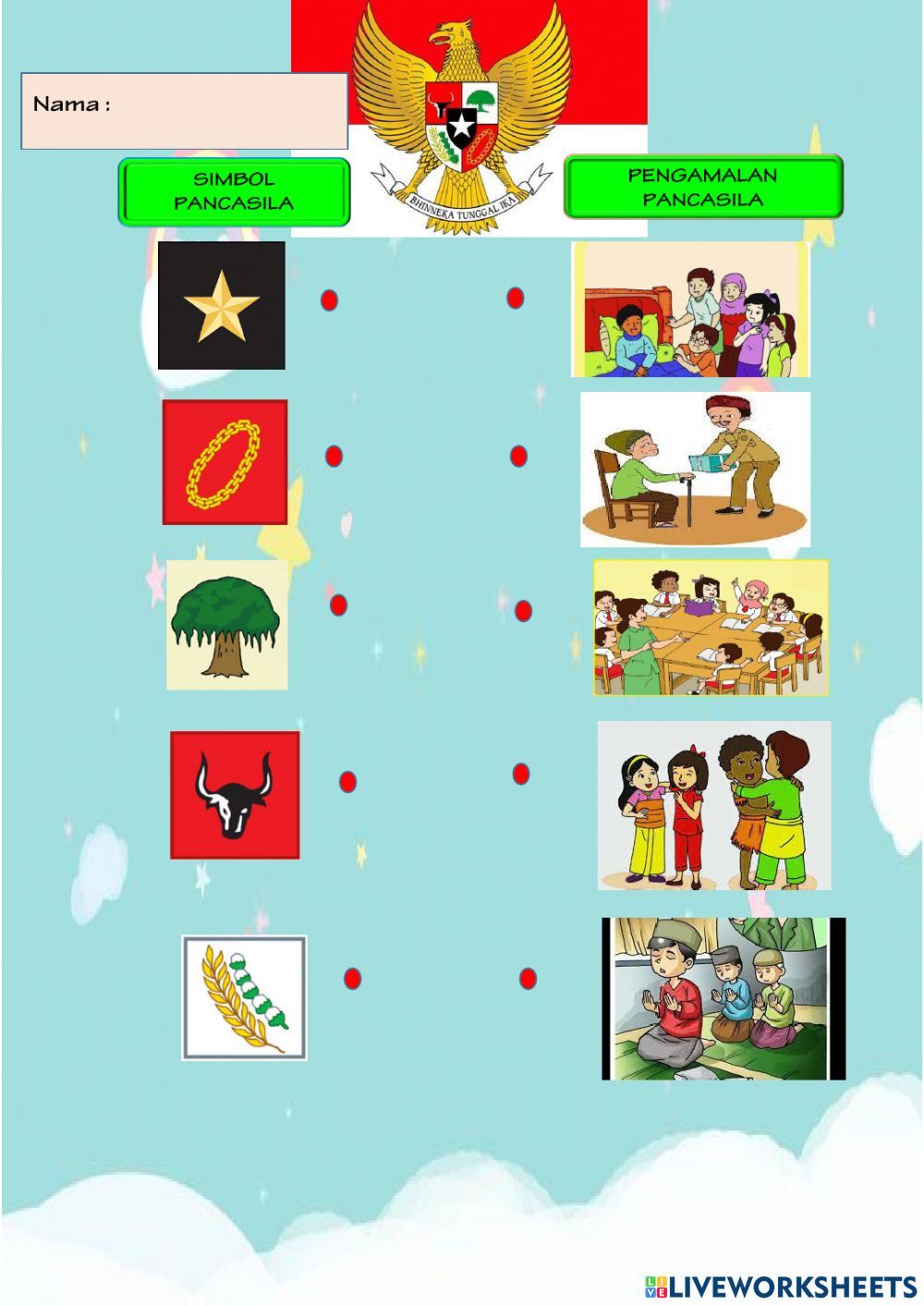 Akhirnya Contoh Soal Menjodohkan Pancasila Kelas 1 SD Bikin Anak Pintar 4 Langkah Mudah