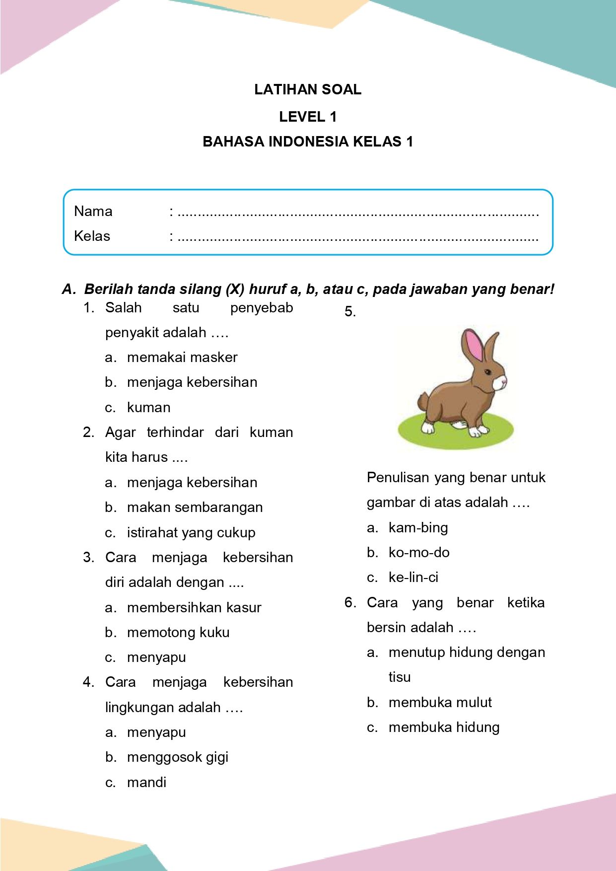 Contoh Soal Psikotes Gambar PDF Lengkap dengan Jawaban - Sekolapedia Contoh Soal Psikotes Gambar PDF Lengkap dengan Jawaban - Sekolapedia