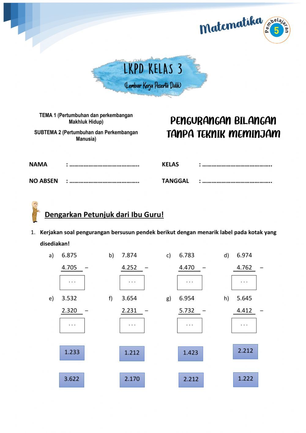 Ternyata Ini Dia Contoh Latihan Soal Tema 1 Subtema 2 Kelas 2 SD yang Wajib Dikuasai Sebelum Ulangan Ternyata Ini Dia Contoh Latihan Soal Tema 1 Subtema 2 Kelas 2 SD yang Wajib Dikuasai Sebelum Ulangan