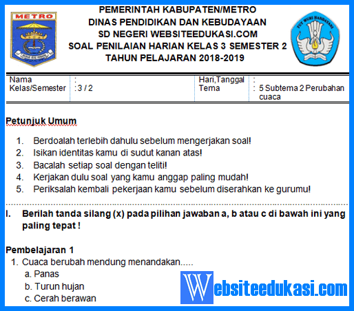 Wajib Tahu Rahasia Jawaban Soal Kelas 3 Tema 5 Subtema 2 Agar Anak Langsung Pintar Wajib Tahu Rahasia Jawaban Soal Kelas 3 Tema 5 Subtema 2 Agar Anak Langsung Pintar